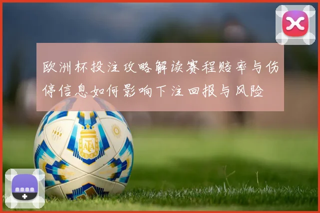 欧洲杯投注攻略解读赛程赔率与伤停信息如何影响下注回报与风险